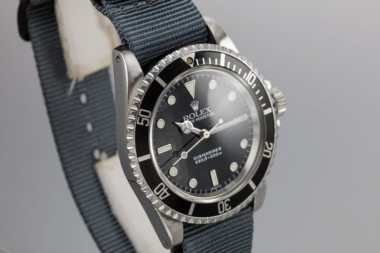 1966 Rolex Submariner 5513 with Rolex Service Dial
