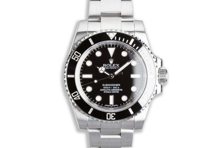 Rolex Ceramic Submariner No-Date 114060