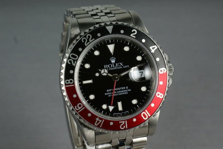 Rolex GMT Ref: 16710 with coke insert