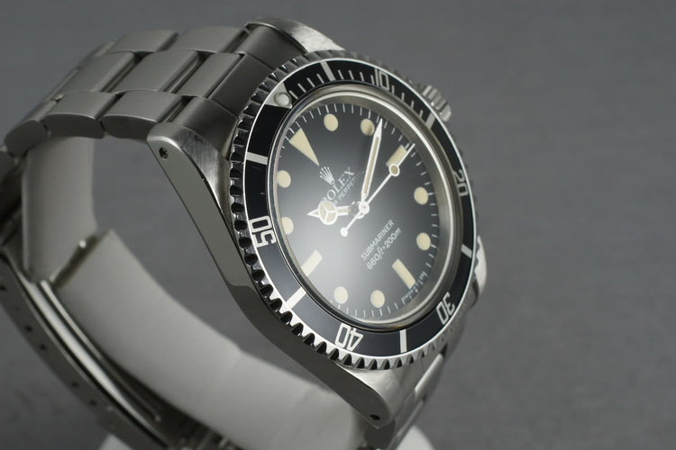 1982 Rolex Submariner 5513 with Maxi Mark 4 dial