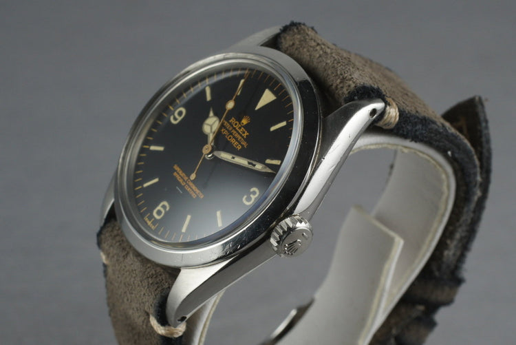 1963 Rolex Explorer 1 1016 with Gilt Underline Dial