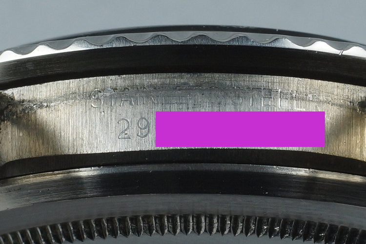 1970 Rolex Submariner 5513 with Serif Dial