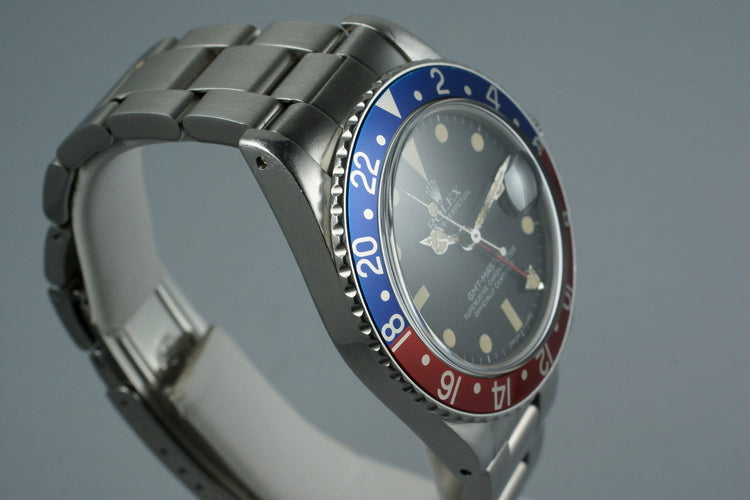 1981 Rolex GMT Master 16750