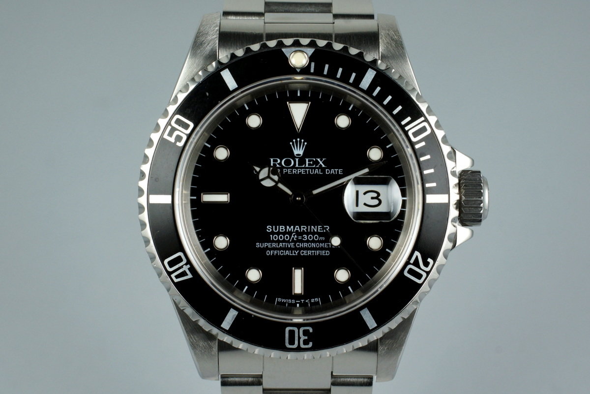 1995 rolex submariner 16610 Clearance