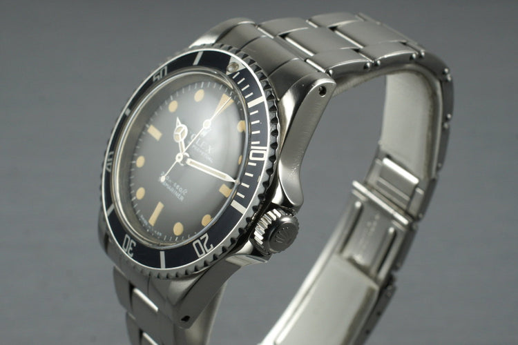 1968 Rolex Submariner 5513 Meters First