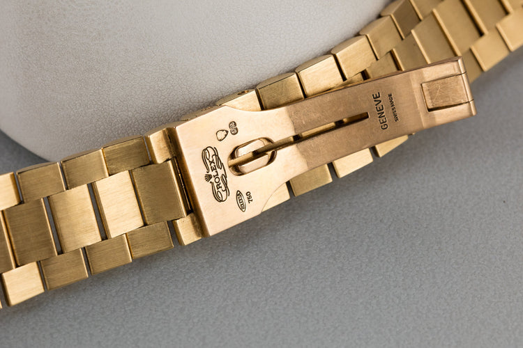 1979 Rolex 18K YG GMT-Master 1675 Black Nipple Dial with Box and Papers