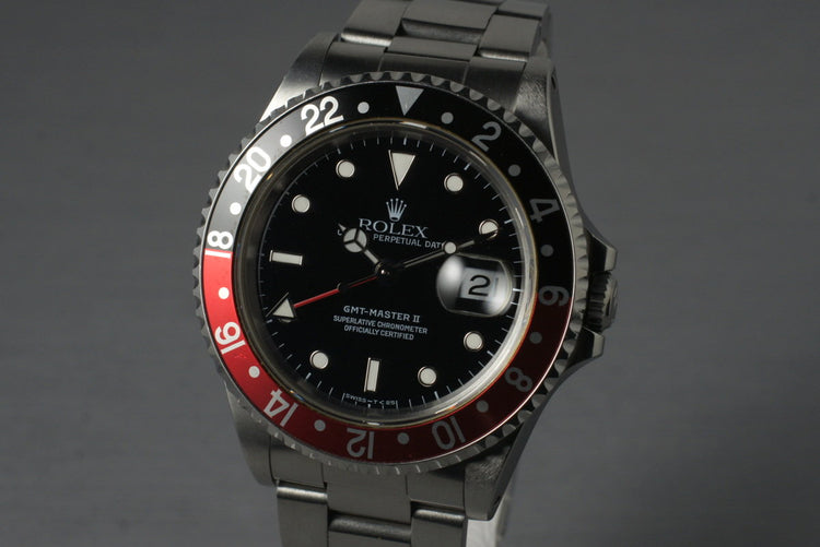 1991 Rolex 16710 GMT II with Box and Papers