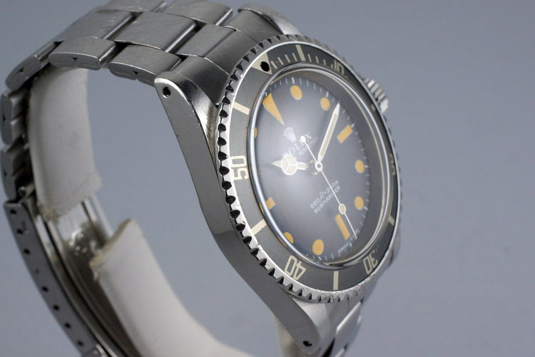 1970 Rolex Submariner 5513 Serif Dial