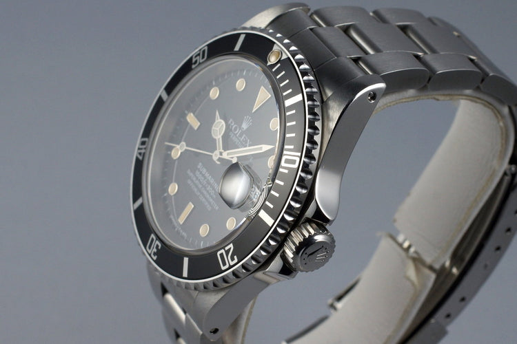 1989 Rolex Submariner 16610