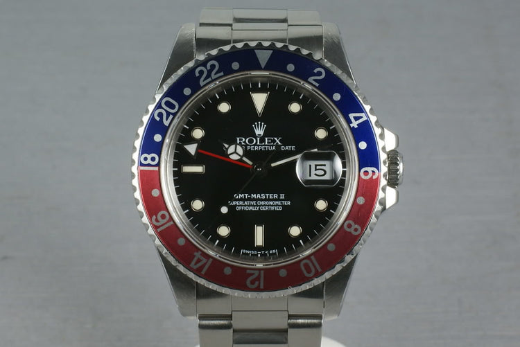 Rolex GMT 16710 box and papers