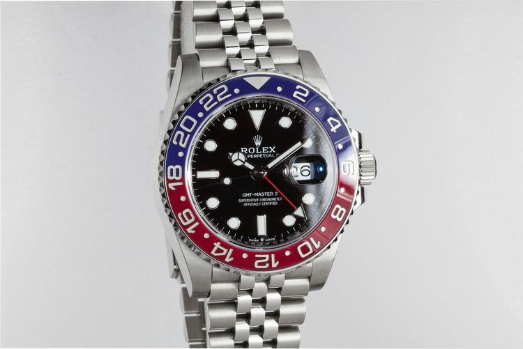 2018 Rolex Ceramic GMT-Master II 126710 BLRO with Box and Papers