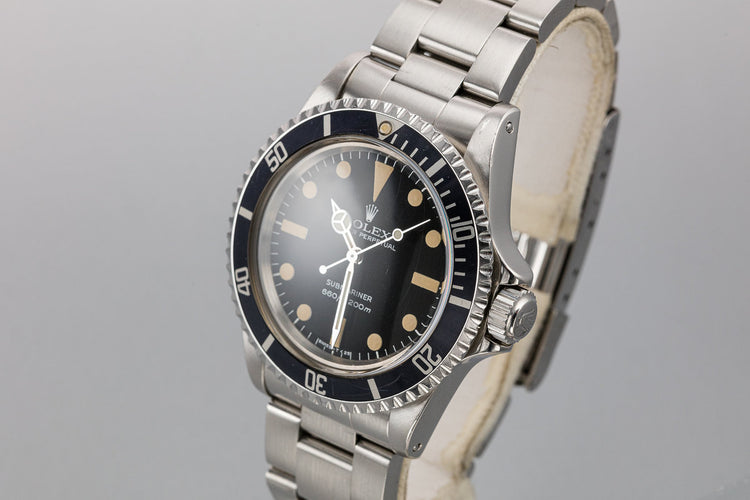 1979 Rolex Submariner 5513 with Mark 2 Maxi Dial