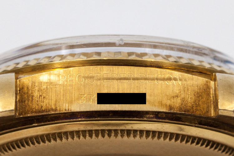 1972 Rolex YG Day-Date 1803 Blue Stella Dial