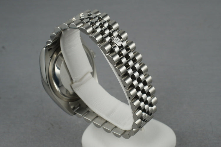 Rolex Datejust 116200 with Blue Jubilee Dial