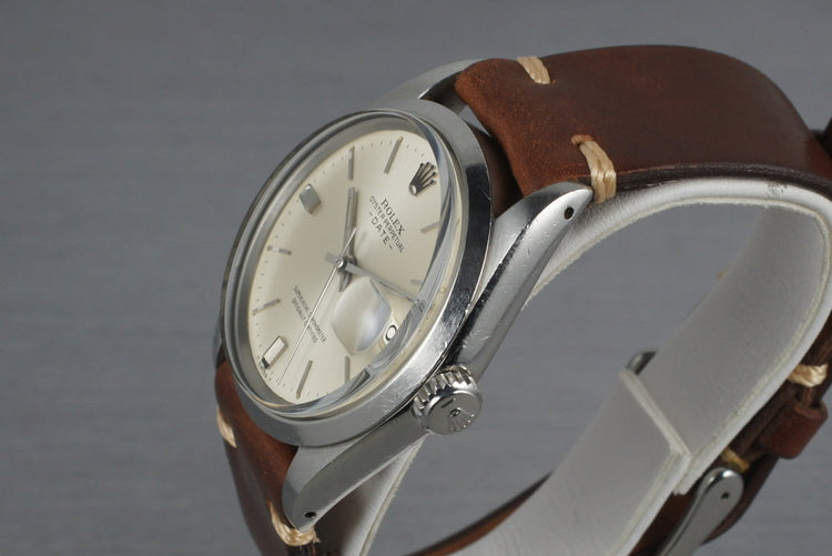 1968 Rolex Date 1500 with Silver Dial
