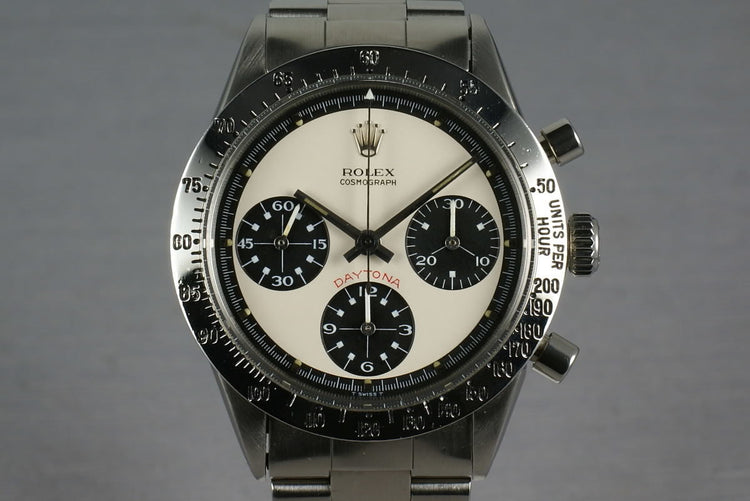 Rolex Daytona 6262 Paul Newman with Recent Service Papers