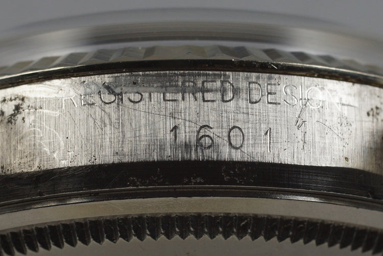 1972 Rolex DateJust 1601 Blue Dial