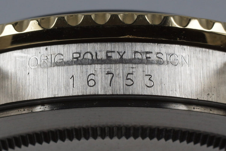1982 Rolex Two Tone GMT 16753
