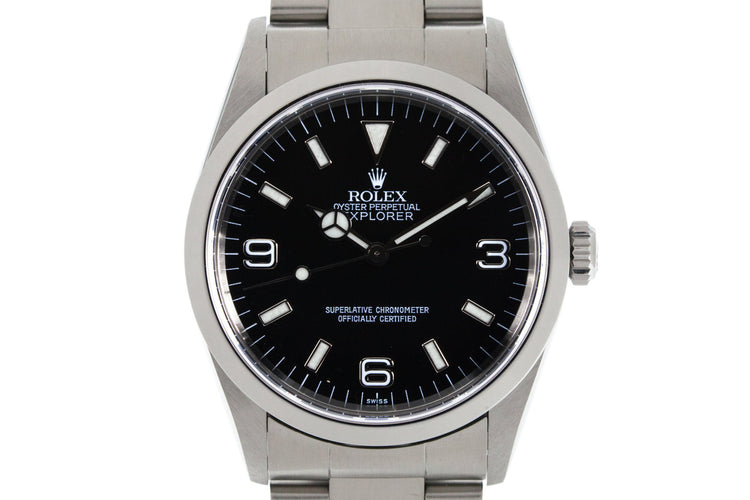 1997 Rolex Explorer 14270 with SWISS only dial