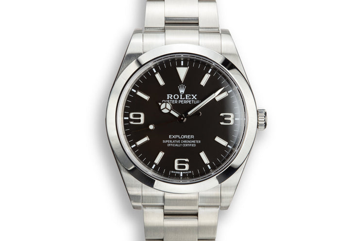2017 Rolex Explorer 214270 with Box and Papers