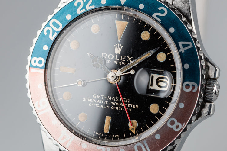 1965 Rolex GMT-Master 1675 with Gilt Dial