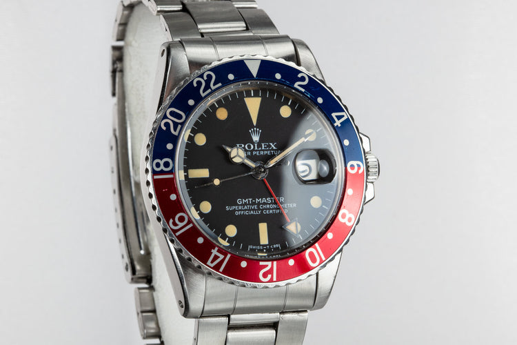 1972 Rolex GMT-Master 1675 "Pepsi"