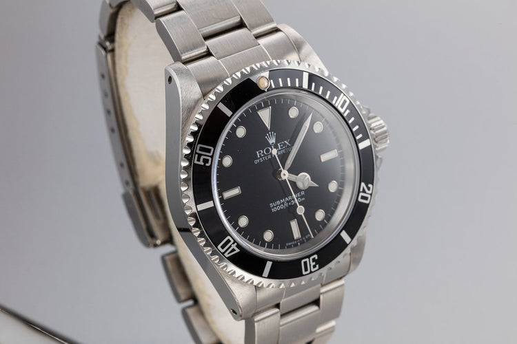 1991 Rolex Submariner 14060 with Box and Papers