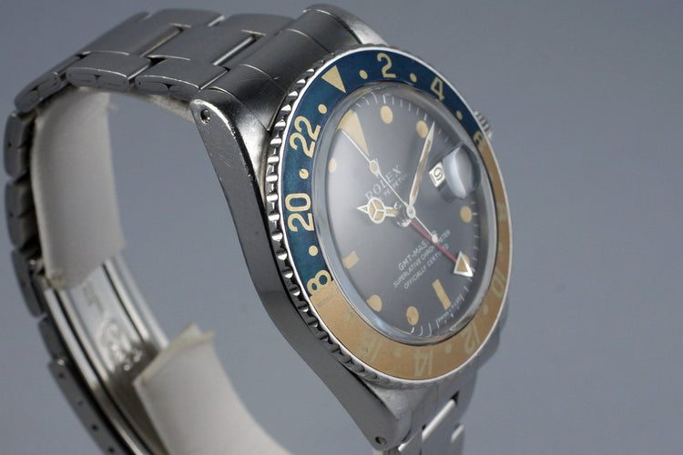 1971 Rolex GMT 1675 Mark I Dial
