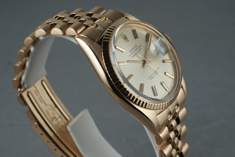 1967 Rolex Datejust 1601 Rose Gold