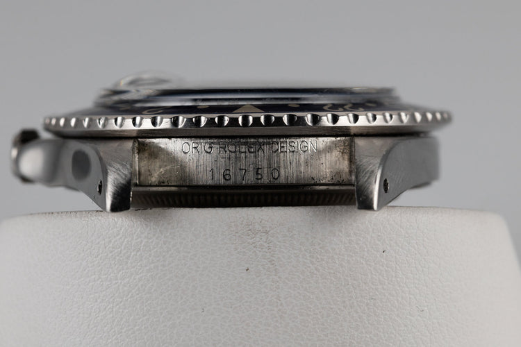 1981 Rolex GMT-Master 16750 With Matte Dial and "Pepsi" Insert