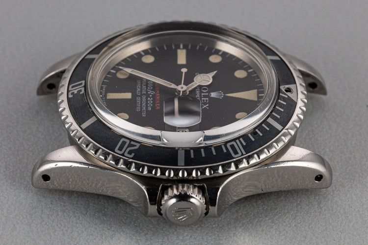 1969 Rolex Red Submariner 1680 MK IV Dial with Box and Double Punch Papers