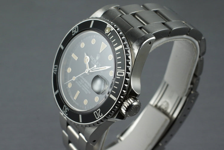1985 Rolex Submariner 16800