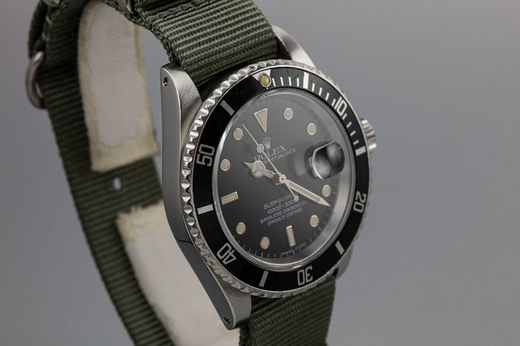 1989 Rolex Submariner 16610