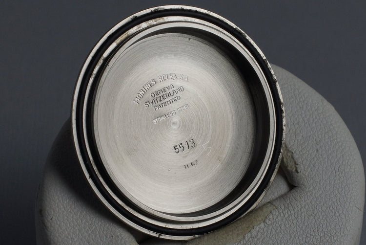 1967 Rolex Submariner 5513 Service Dial