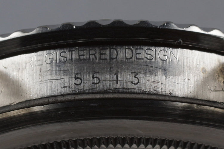 1972 Rolex Submariner 5513 Serif Dial