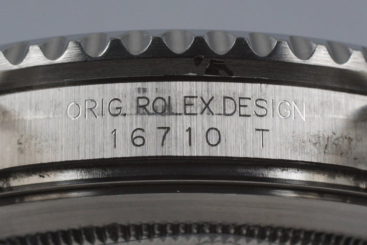 2006 Rolex GMT II 16710 with Box and Papers