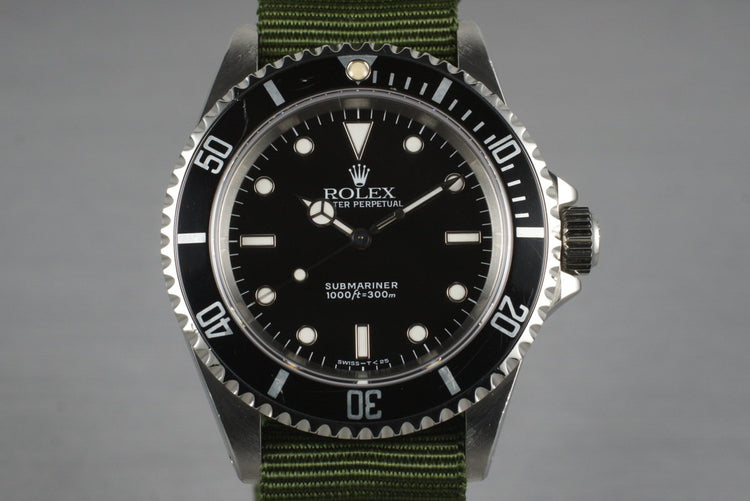 1991 Rolex Submariner 14060