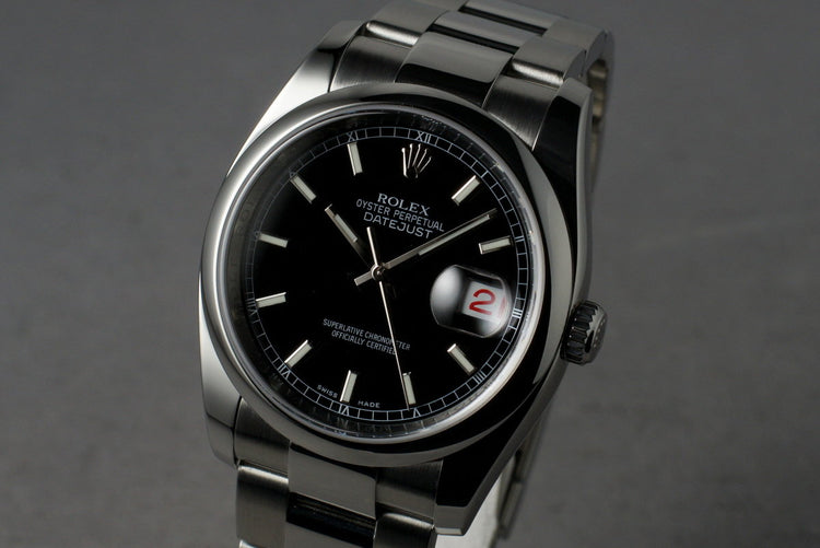 2007 Rolex DateJust With Box & Papers 116200