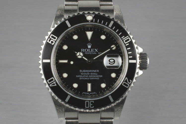 2007 Rolex Submariner 16610
