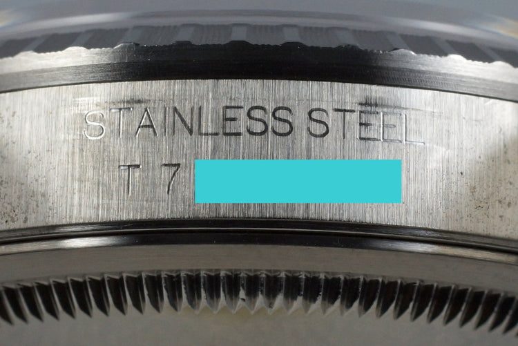 1996 Rolex DateJust 16220 Silver Dial