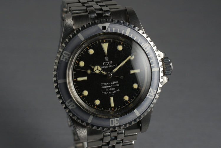 1964 Tudor Submariner 7928 Chapter Ring Underline Dial