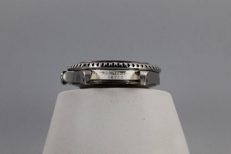 1999 Rolex GMT-Master II 16710 with Black Bezel Insert