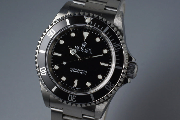 2001 Rolex Submariner 14060M