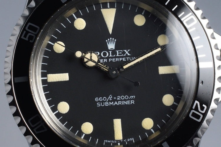 1977 Rolex Submariner 5513 ‘Pre-Comex’ Dial