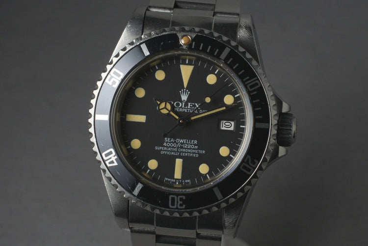 1983 Rolex Submariner 16660 Creamy Matte Dial