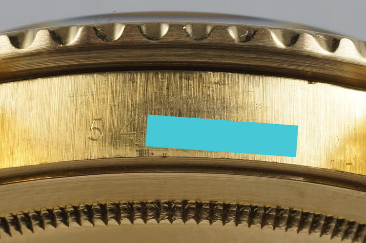 1978 Rolex YG GMT 1675 Root Beer Dial