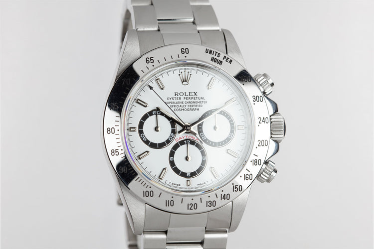 1995 Rolex Daytona 16520 White Dial with Box and Papers