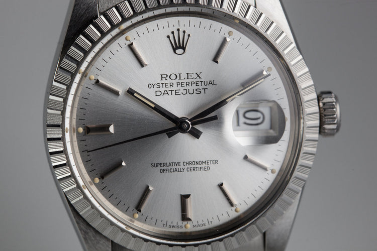 1986 Rolex Datejust 16030 IBM Quarter Century Club with Box and Papers