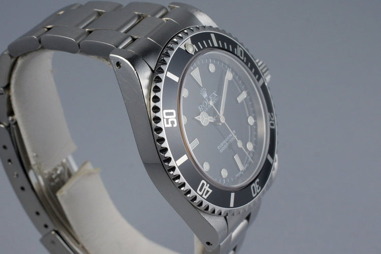 2002 Rolex Submariner 14060M