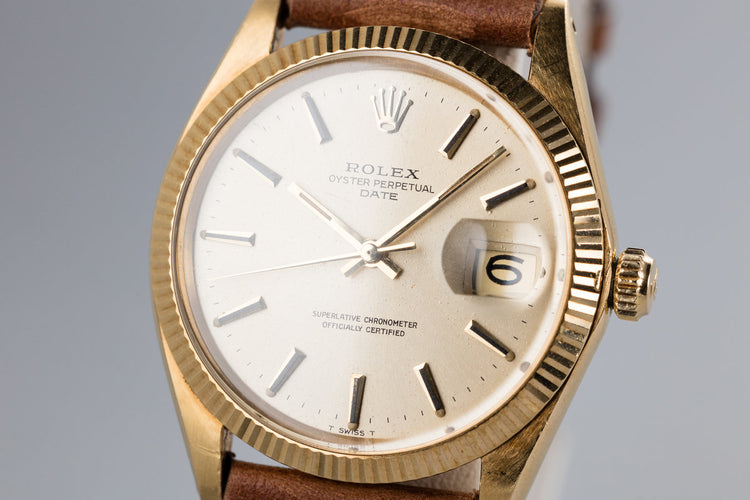 1969 Rolex 18K Date 1503